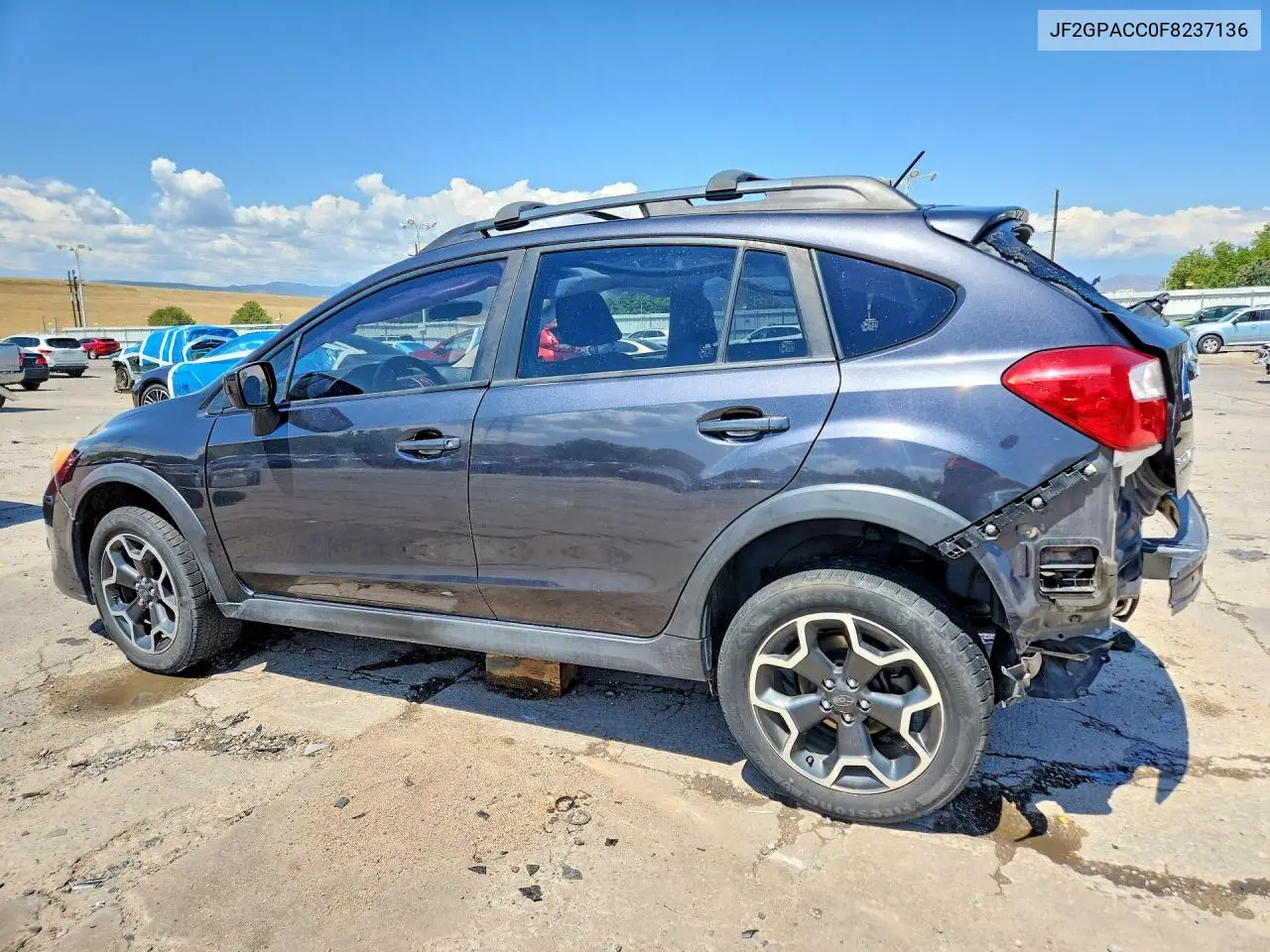 2015 Subaru Xv Crosstrek 2.0 Premium VIN: JF2GPACC0F8237136 Lot: 61150016