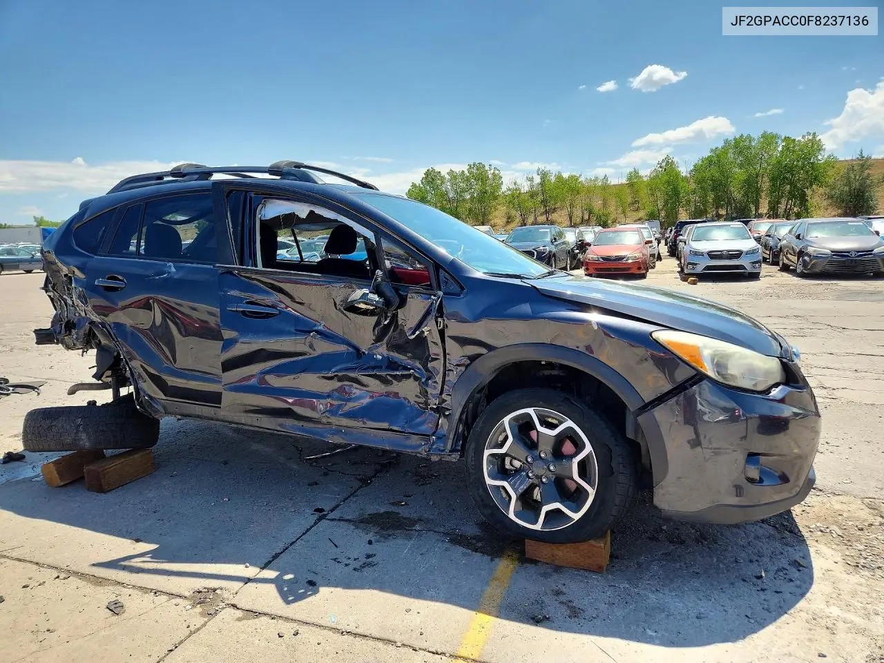 2015 Subaru Xv Crosstrek 2.0 Premium VIN: JF2GPACC0F8237136 Lot: 61150016