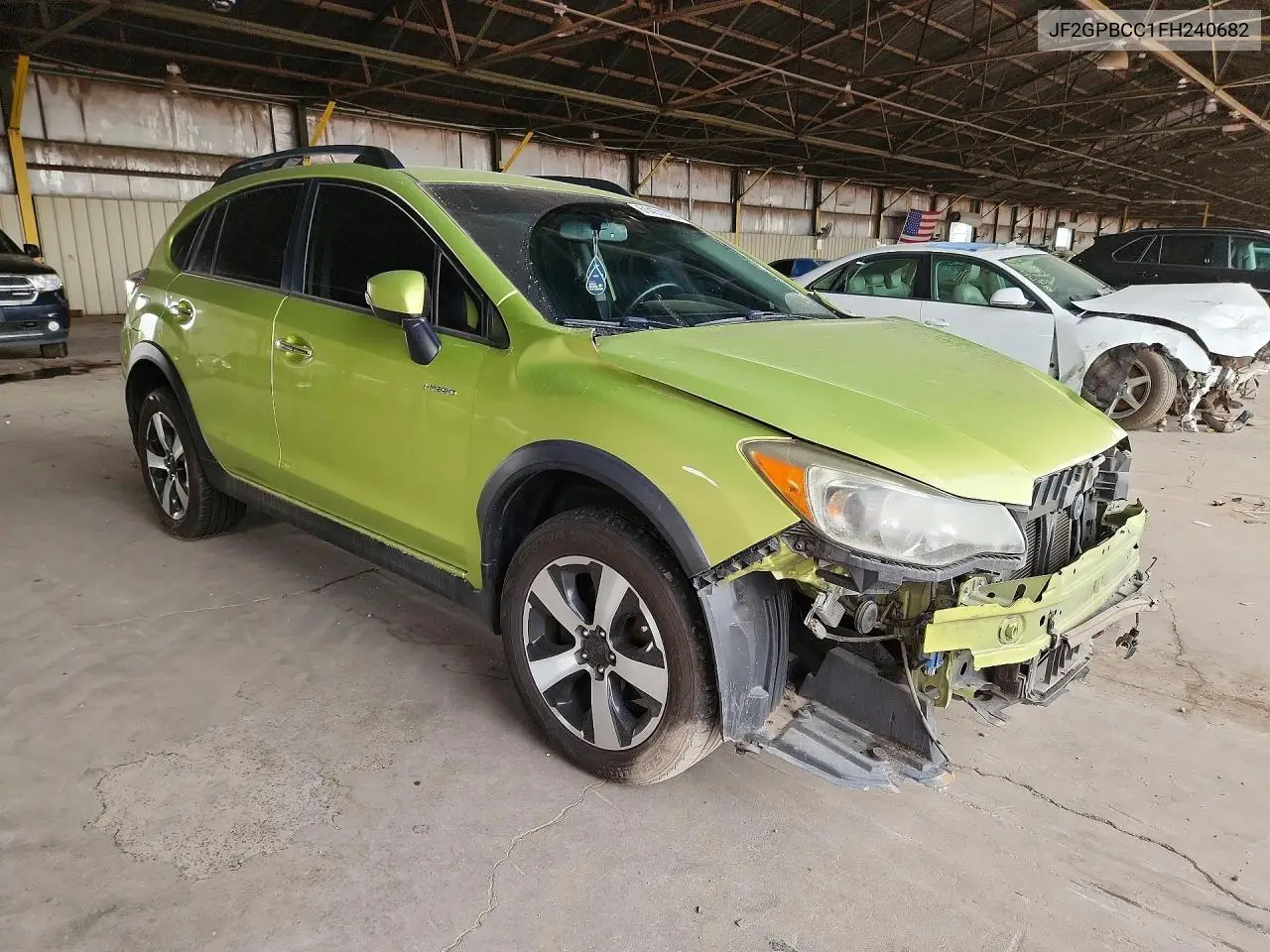 2015 Subaru Xv Crosstrek 2.0I Hybrid VIN: JF2GPBCC1FH240682 Lot: 61401316