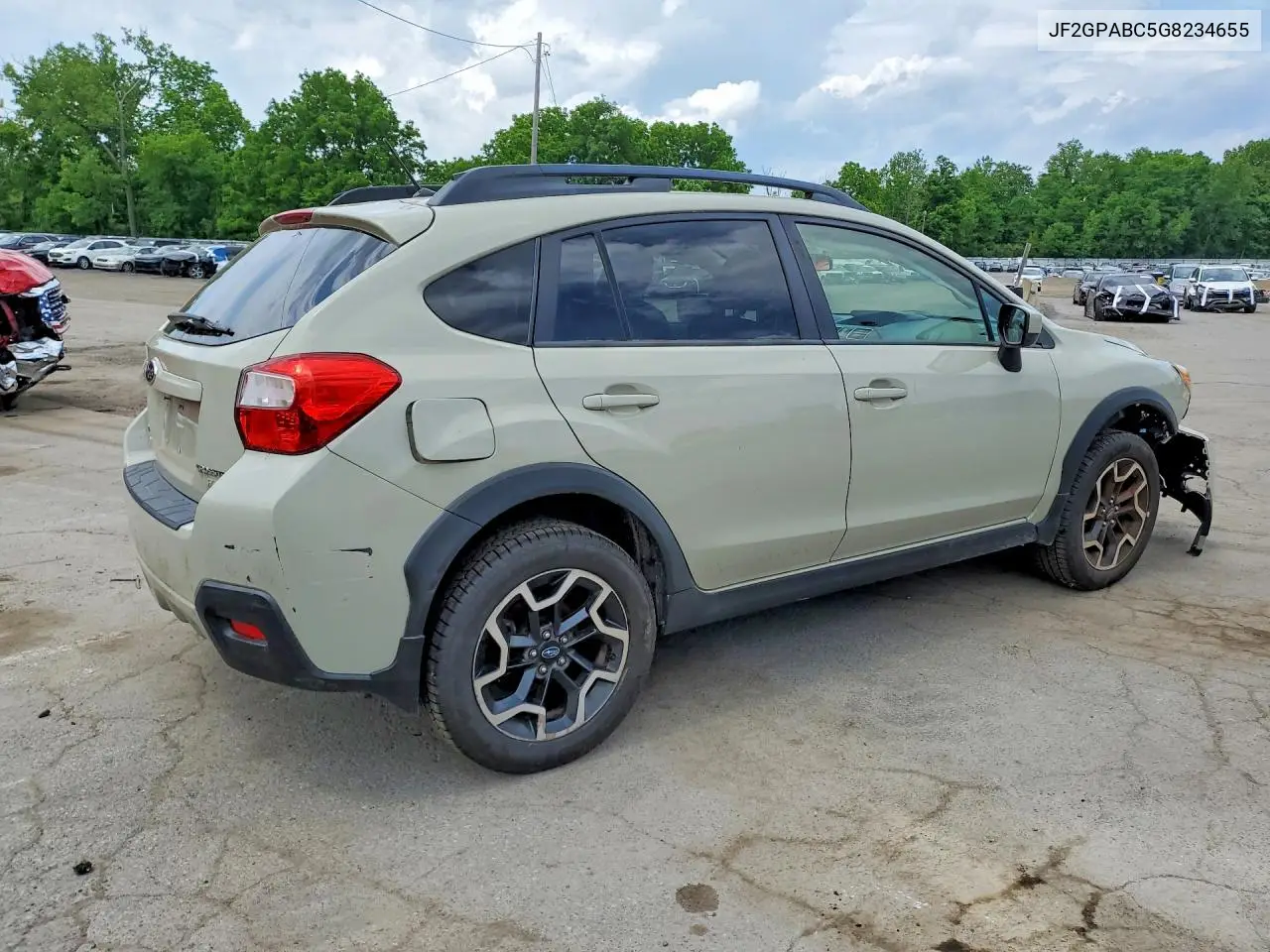 2016 Subaru Crosstrek Premium VIN: JF2GPABC5G8234655 Lot: 56249656
