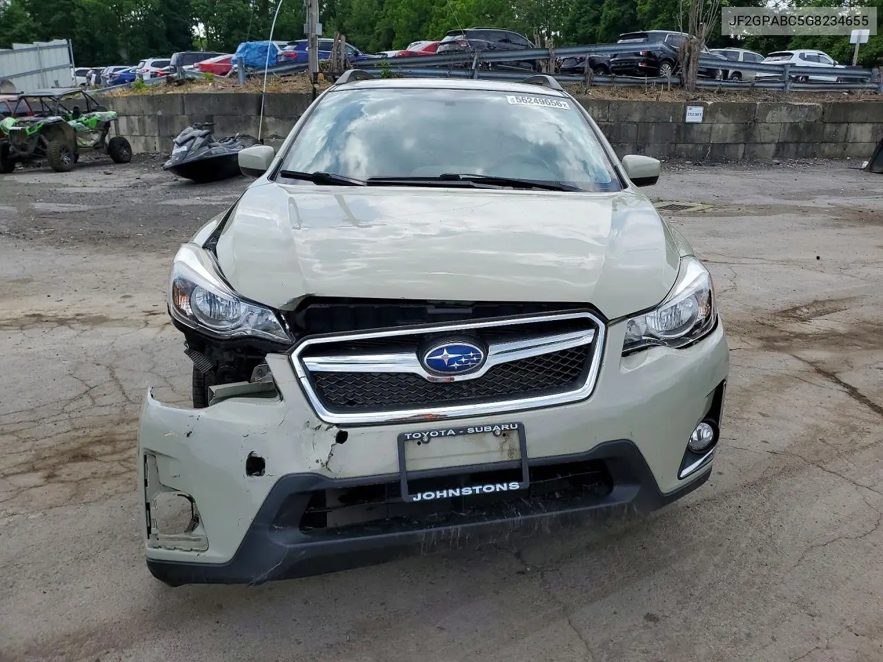 2016 Subaru Crosstrek Premium VIN: JF2GPABC5G8234655 Lot: 56249656