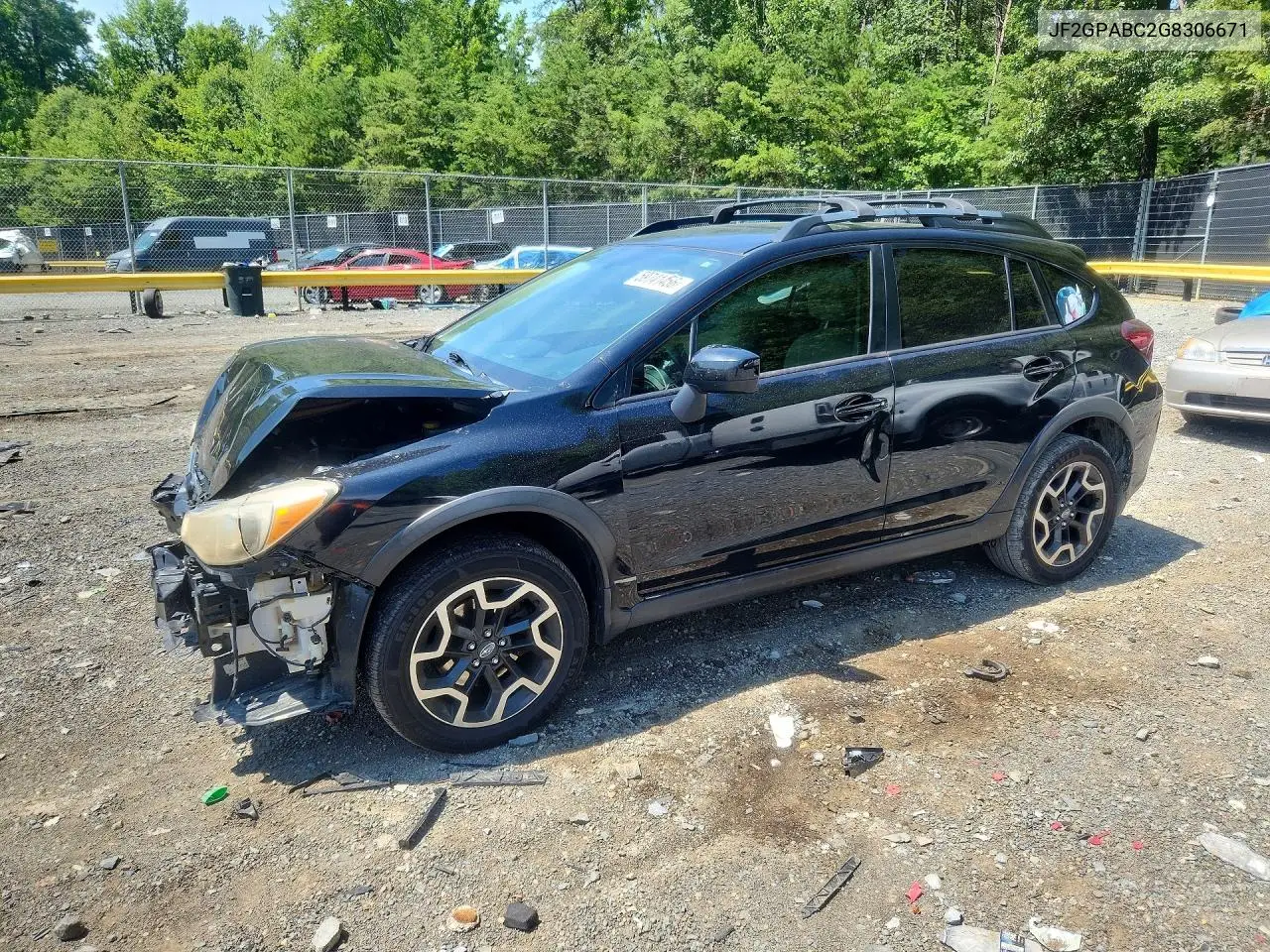 2016 Subaru Crosstrek Premium VIN: JF2GPABC2G8306671 Lot: 59741456