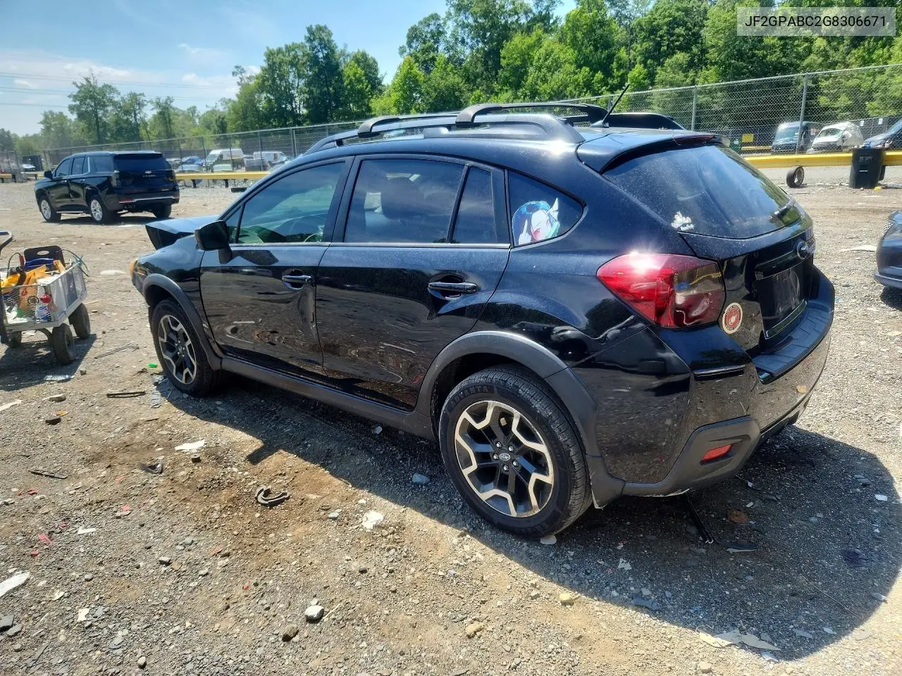 2016 Subaru Crosstrek Premium VIN: JF2GPABC2G8306671 Lot: 59741456