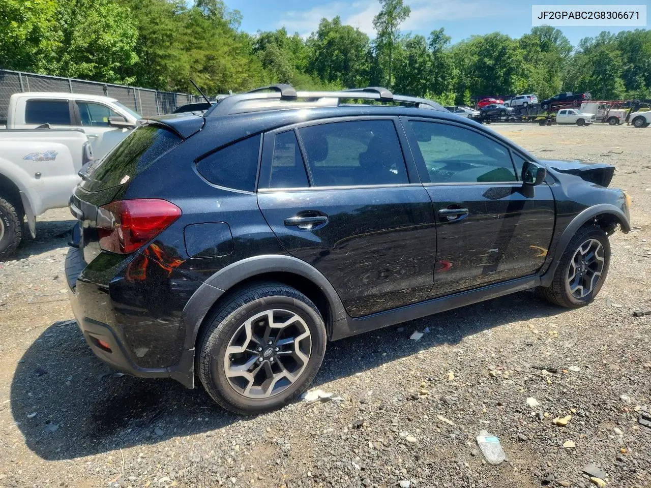 2016 Subaru Crosstrek Premium VIN: JF2GPABC2G8306671 Lot: 59741456
