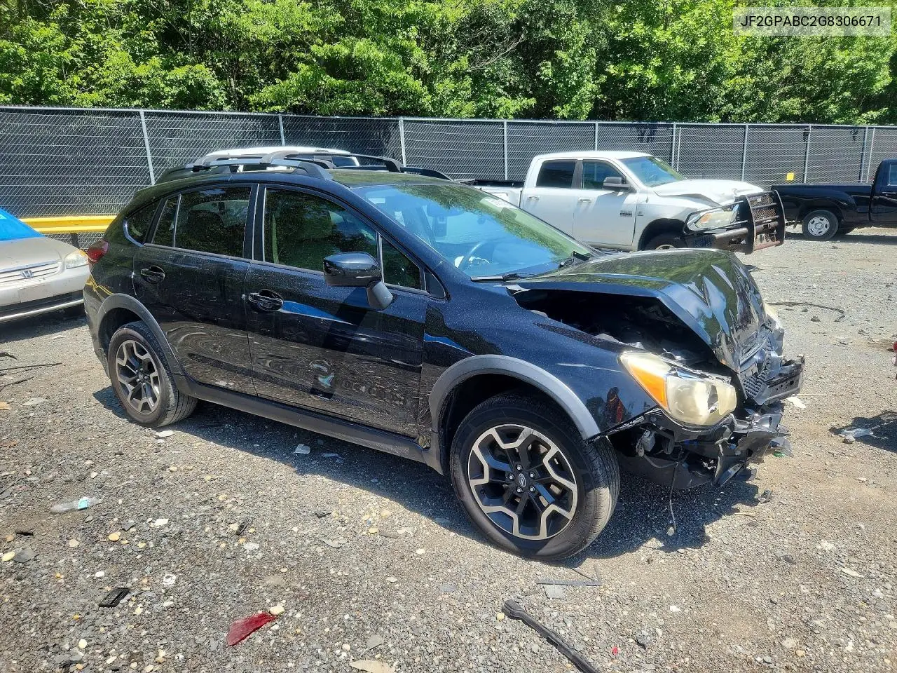 2016 Subaru Crosstrek Premium VIN: JF2GPABC2G8306671 Lot: 59741456