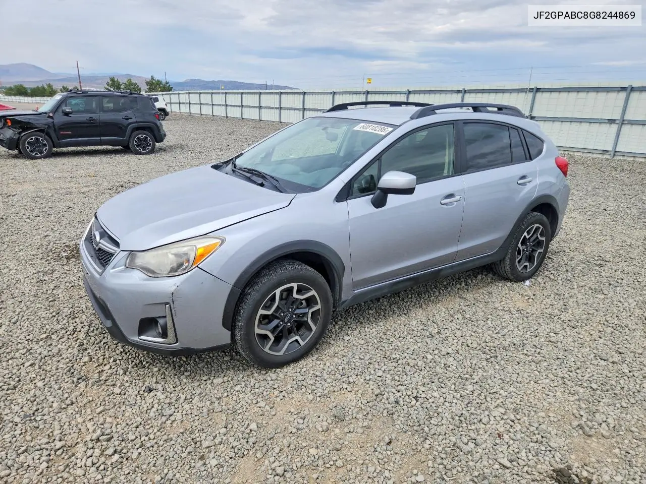 2016 Subaru Crosstrek Premium VIN: JF2GPABC8G8244869 Lot: 60818286