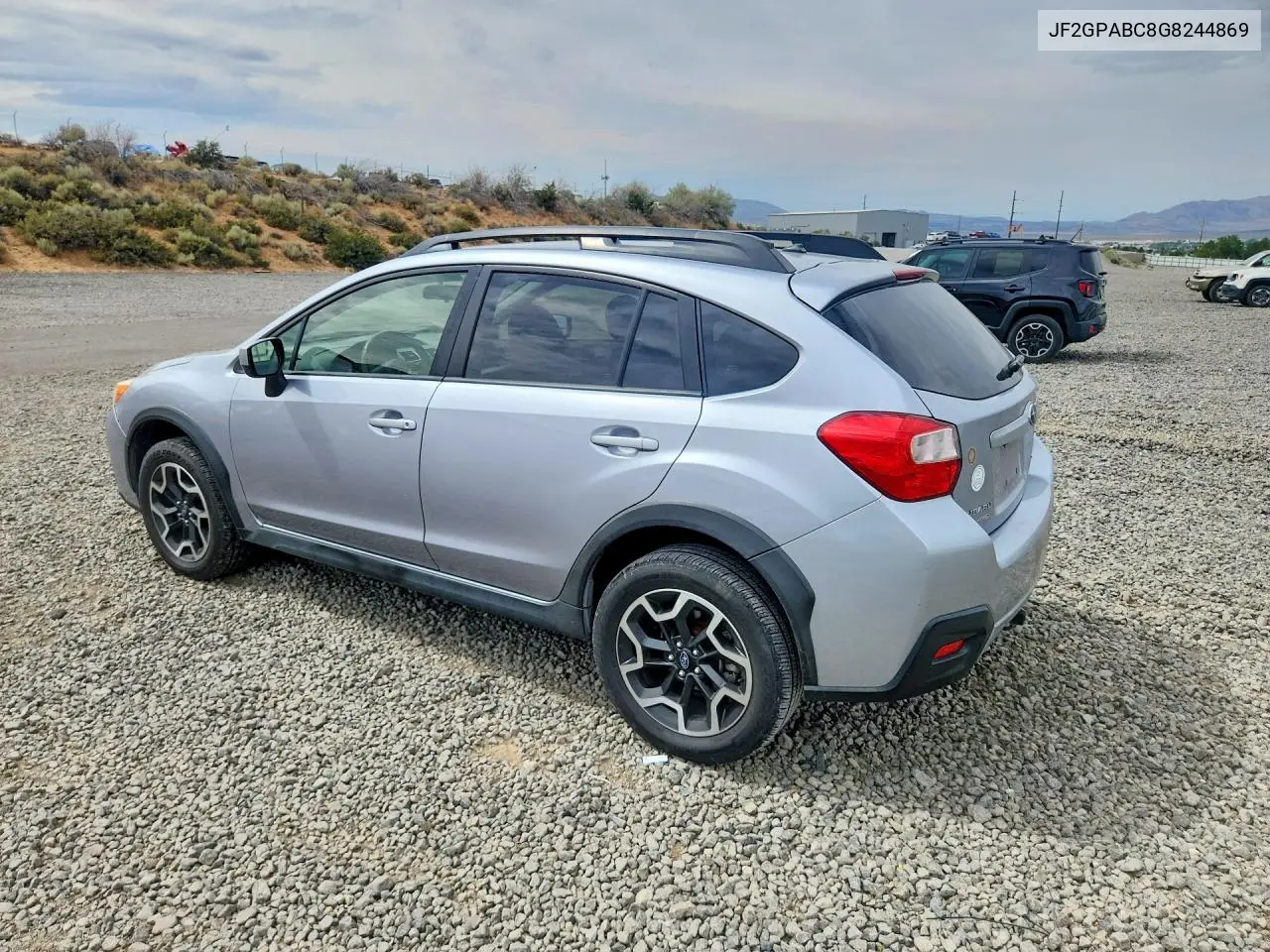 2016 Subaru Crosstrek Premium VIN: JF2GPABC8G8244869 Lot: 60818286