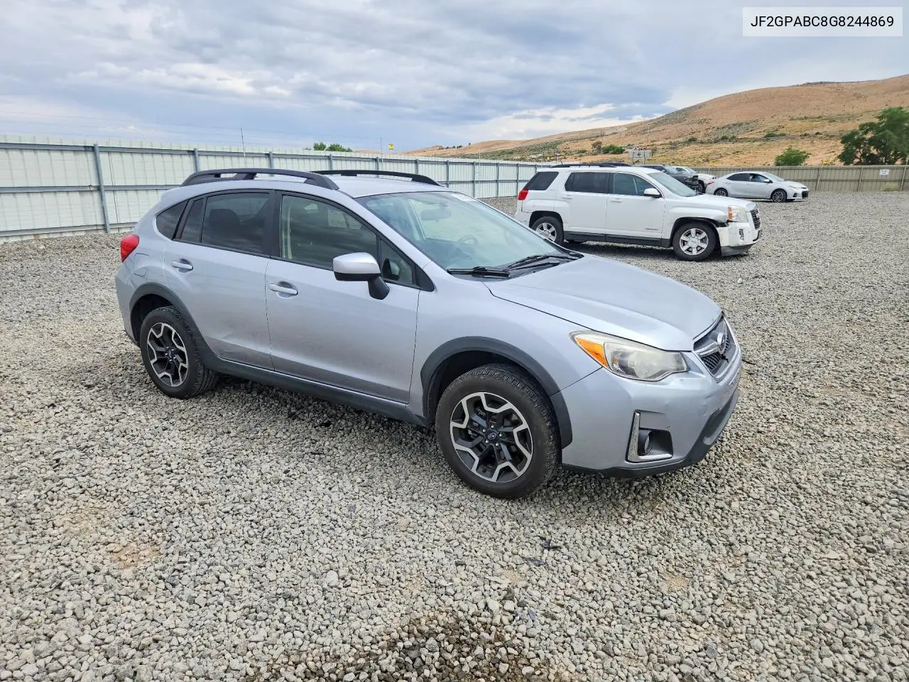 2016 Subaru Crosstrek Premium VIN: JF2GPABC8G8244869 Lot: 60818286