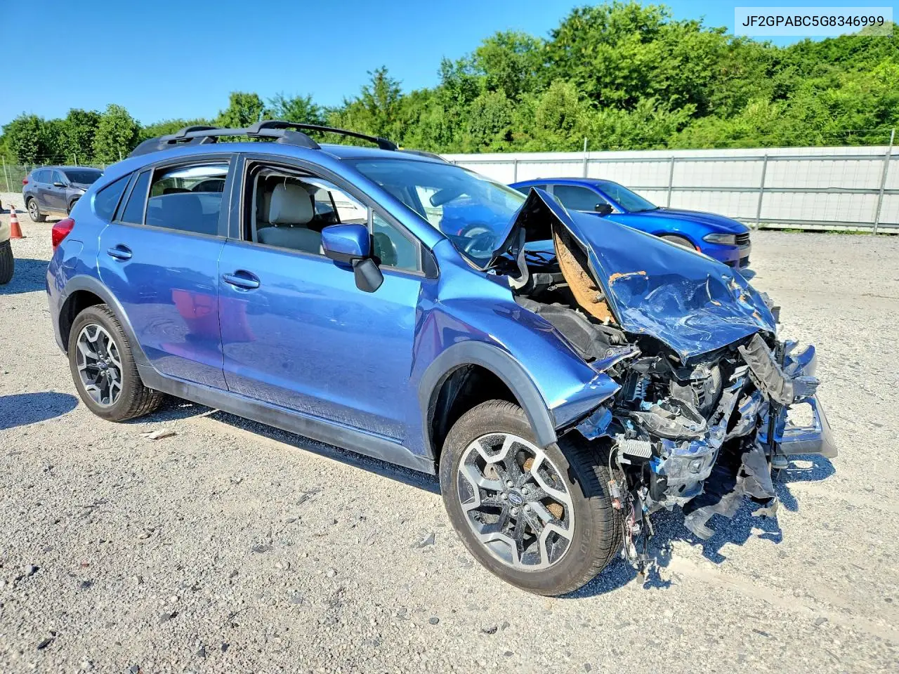 2016 Subaru Crosstrek Premium VIN: JF2GPABC5G8346999 Lot: 60888946