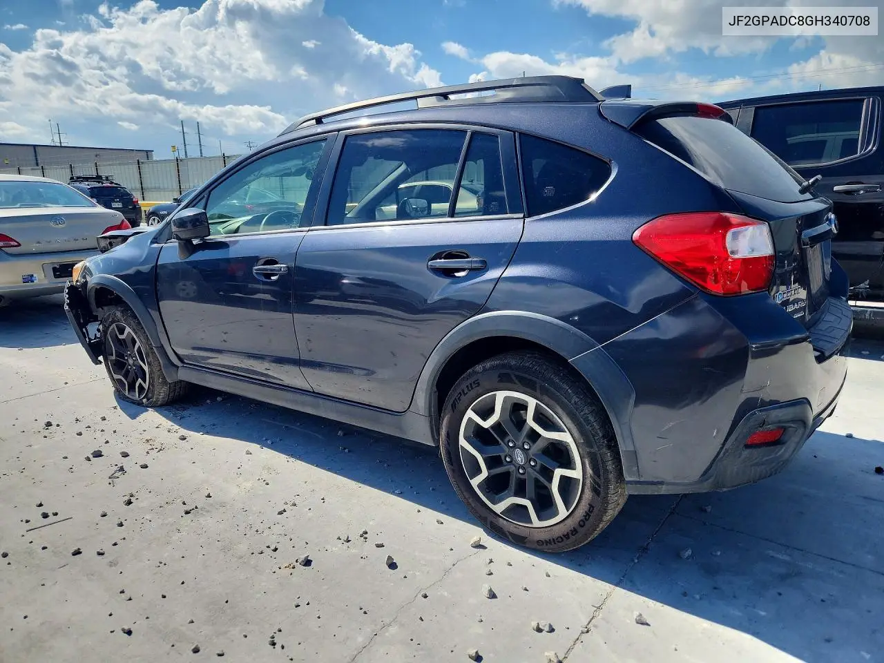 2016 Subaru Crosstrek Premium VIN: JF2GPADC8GH340708 Lot: 60979306