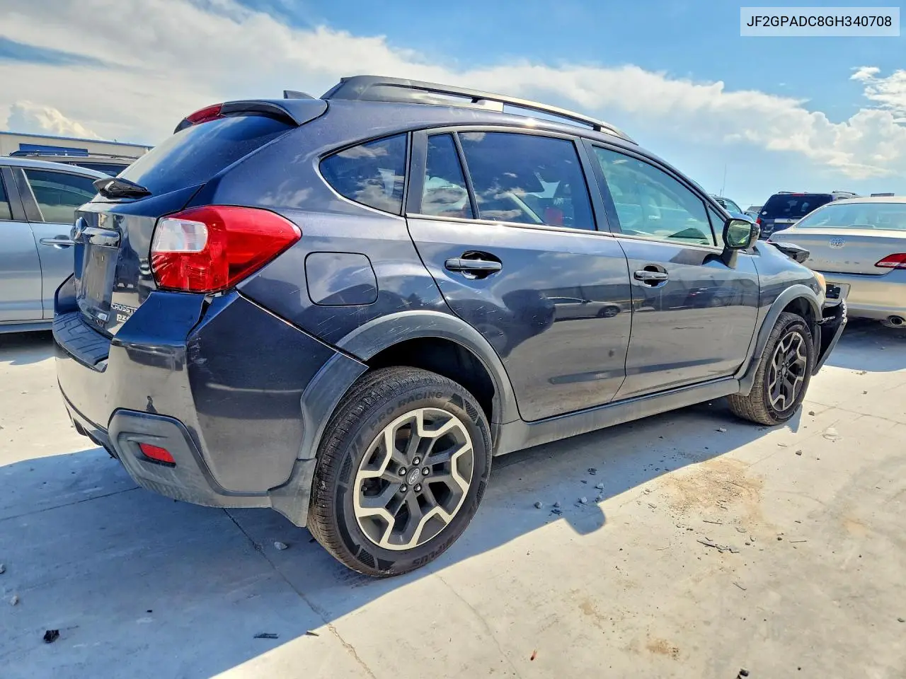 2016 Subaru Crosstrek Premium VIN: JF2GPADC8GH340708 Lot: 60979306