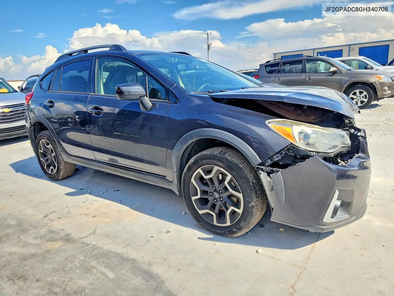 2016 Subaru Crosstrek Premium VIN: JF2GPADC8GH340708 Lot: 60979306