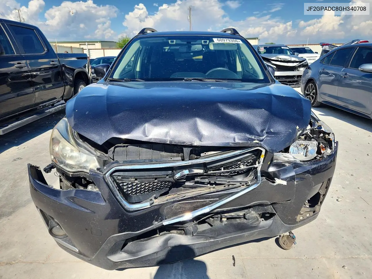 2016 Subaru Crosstrek Premium VIN: JF2GPADC8GH340708 Lot: 60979306