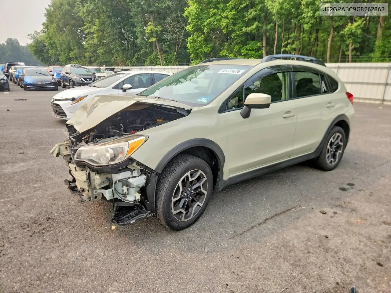 2016 Subaru Crosstrek Premium VIN: JF2GPABC9G8262863 Lot: 61239606
