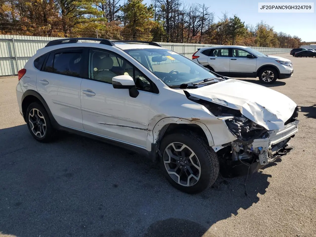 JF2GPANC9GH324709 2016 Subaru Crosstrek Limited