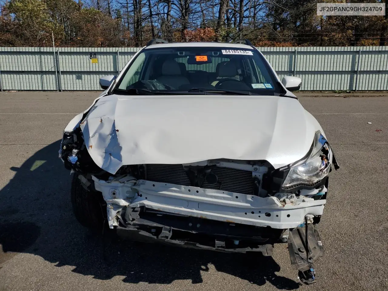 JF2GPANC9GH324709 2016 Subaru Crosstrek Limited