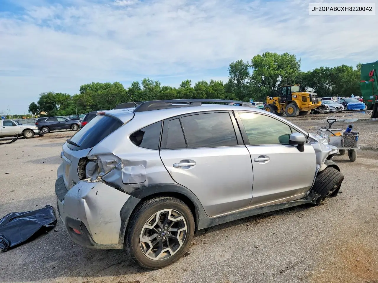 2017 Subaru Crosstrek Premium VIN: JF2GPABCXH8220042 Lot: 60176596