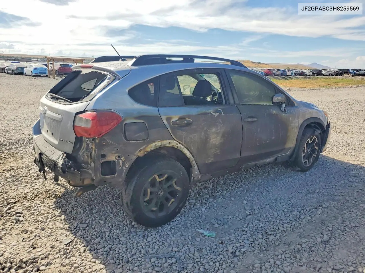 2017 Subaru Crosstrek Premium VIN: JF2GPABC3H8259569 Lot: 61571706
