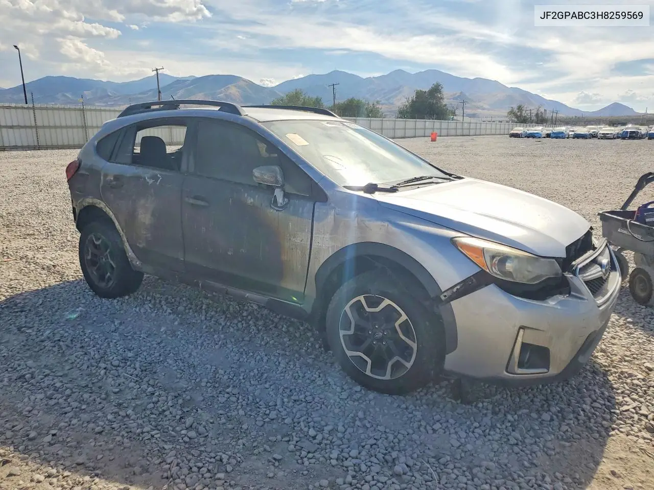 2017 Subaru Crosstrek Premium VIN: JF2GPABC3H8259569 Lot: 61571706