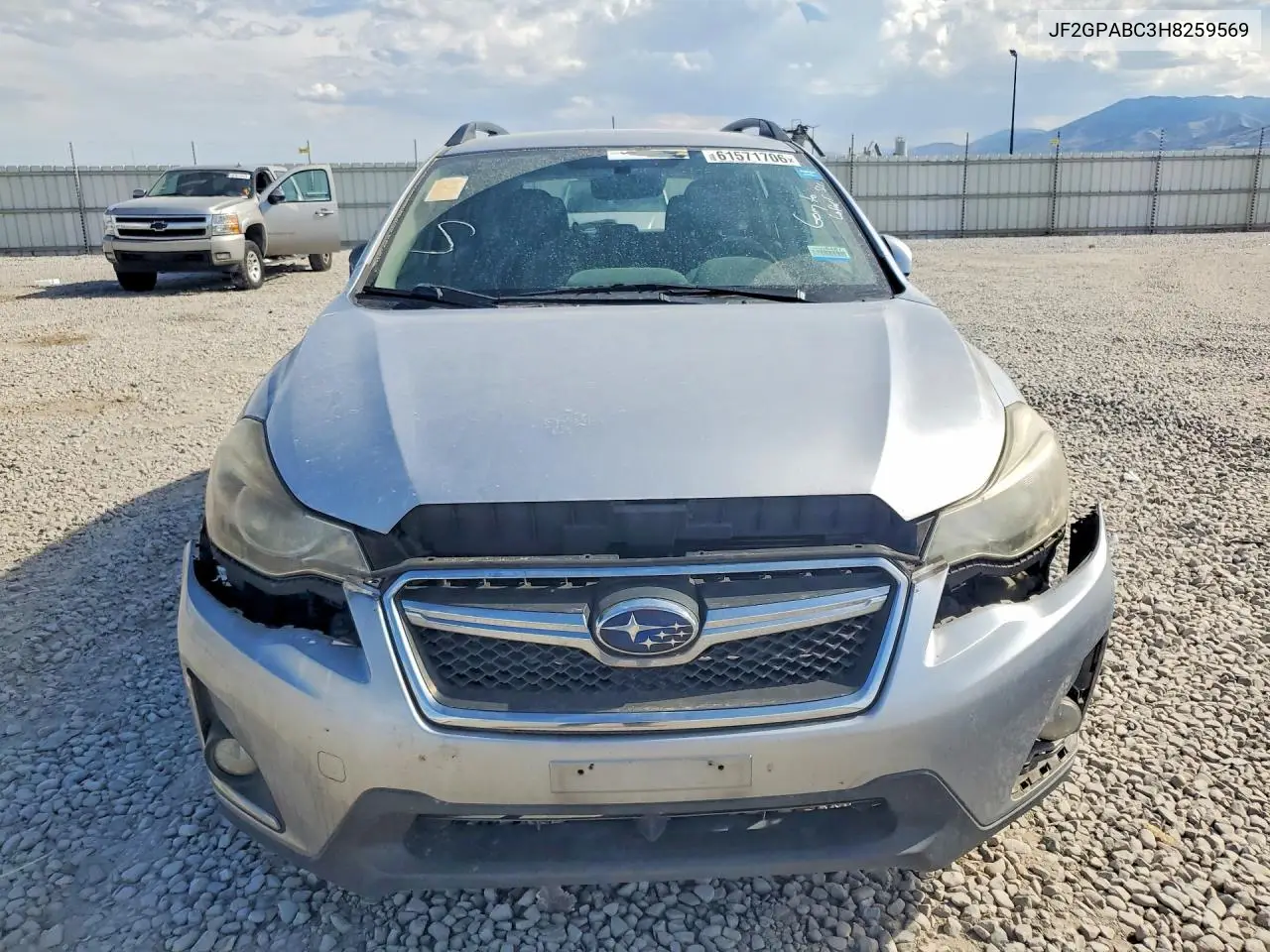 2017 Subaru Crosstrek Premium VIN: JF2GPABC3H8259569 Lot: 61571706