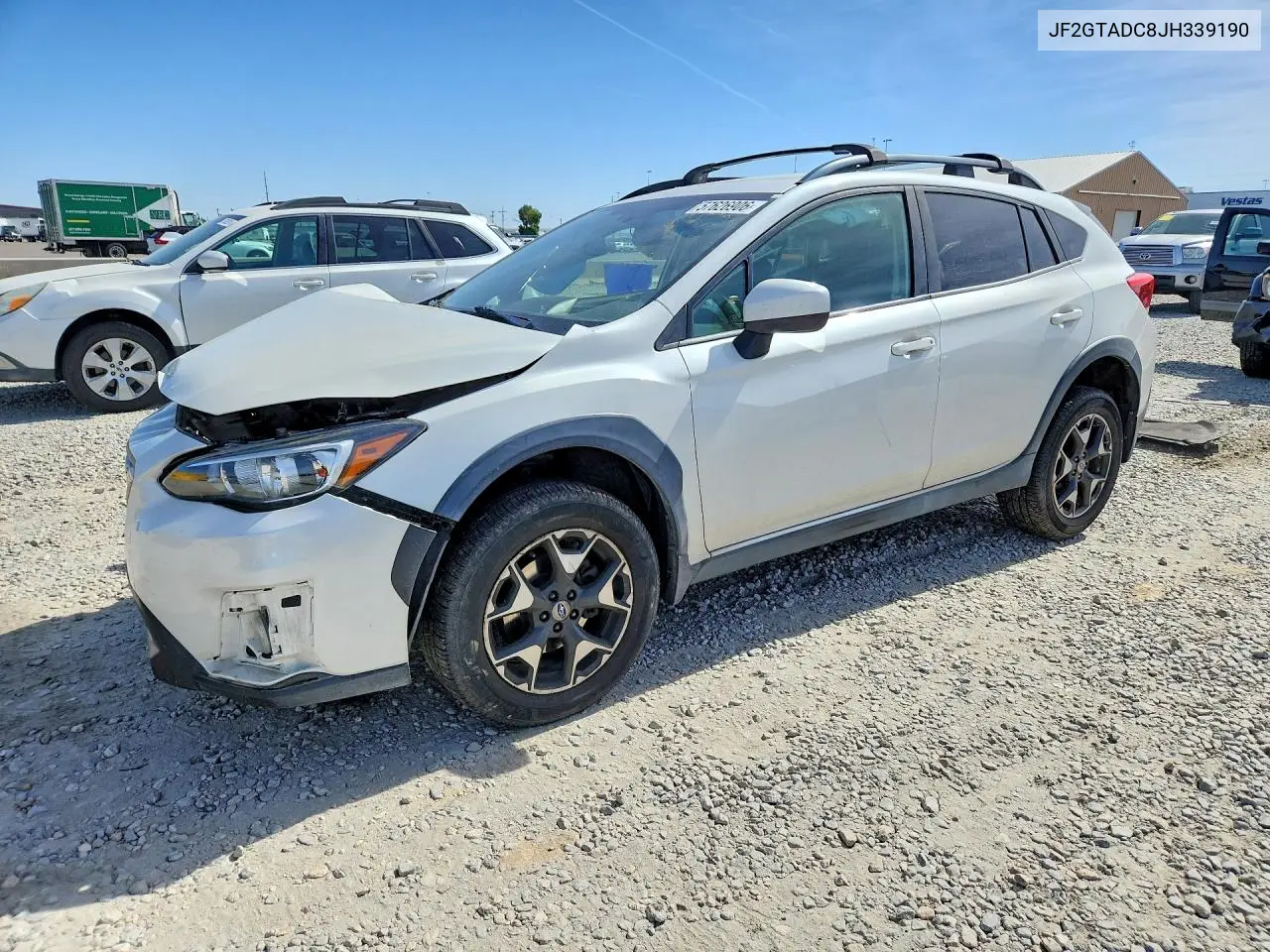 2018 Subaru Crosstrek Premium VIN: JF2GTADC8JH339190 Lot: 57626906