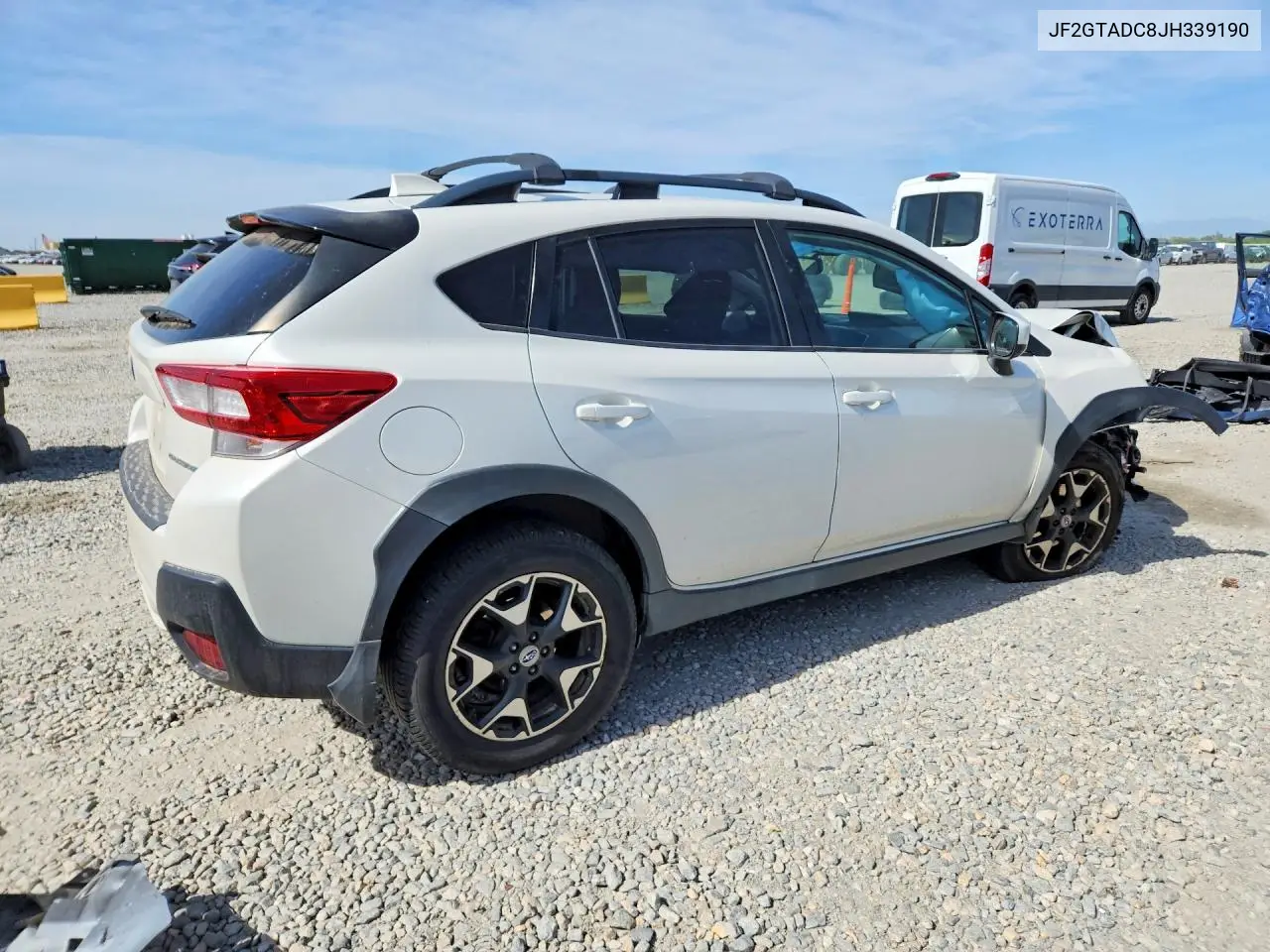 2018 Subaru Crosstrek Premium VIN: JF2GTADC8JH339190 Lot: 57626906