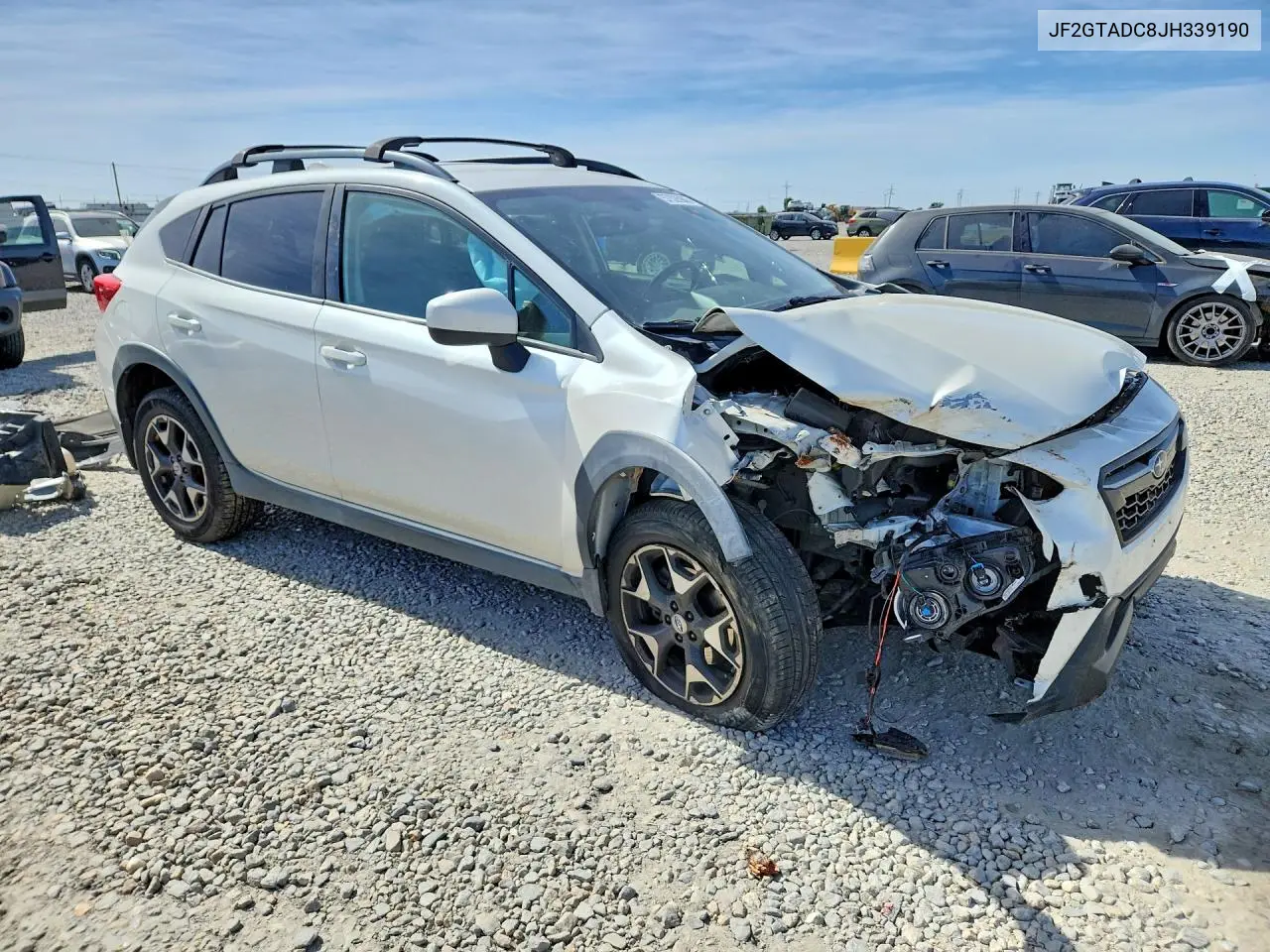 2018 Subaru Crosstrek Premium VIN: JF2GTADC8JH339190 Lot: 57626906