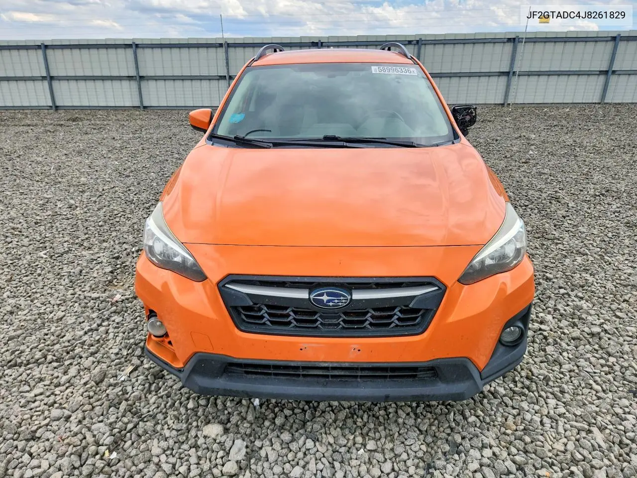 2018 Subaru Crosstrek Premium VIN: JF2GTADC4J8261829 Lot: 58996336