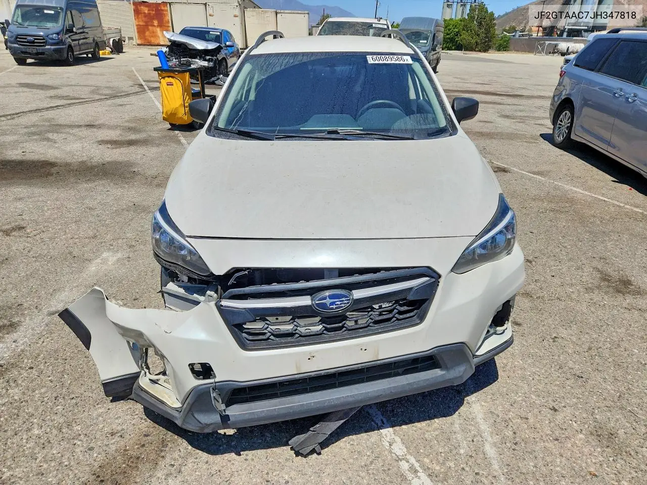 2018 Subaru Crosstrek VIN: JF2GTAAC7JH347818 Lot: 60089586