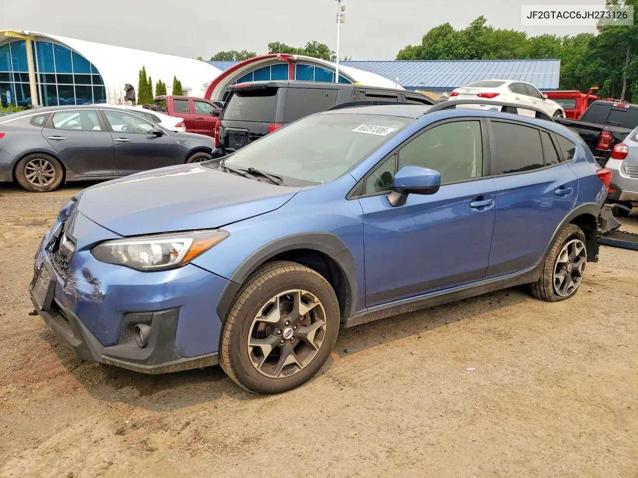 2018 Subaru Crosstrek Premium VIN: JF2GTACC6JH273126 Lot: 60251306