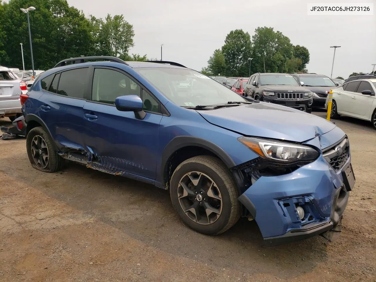 2018 Subaru Crosstrek Premium VIN: JF2GTACC6JH273126 Lot: 60251306