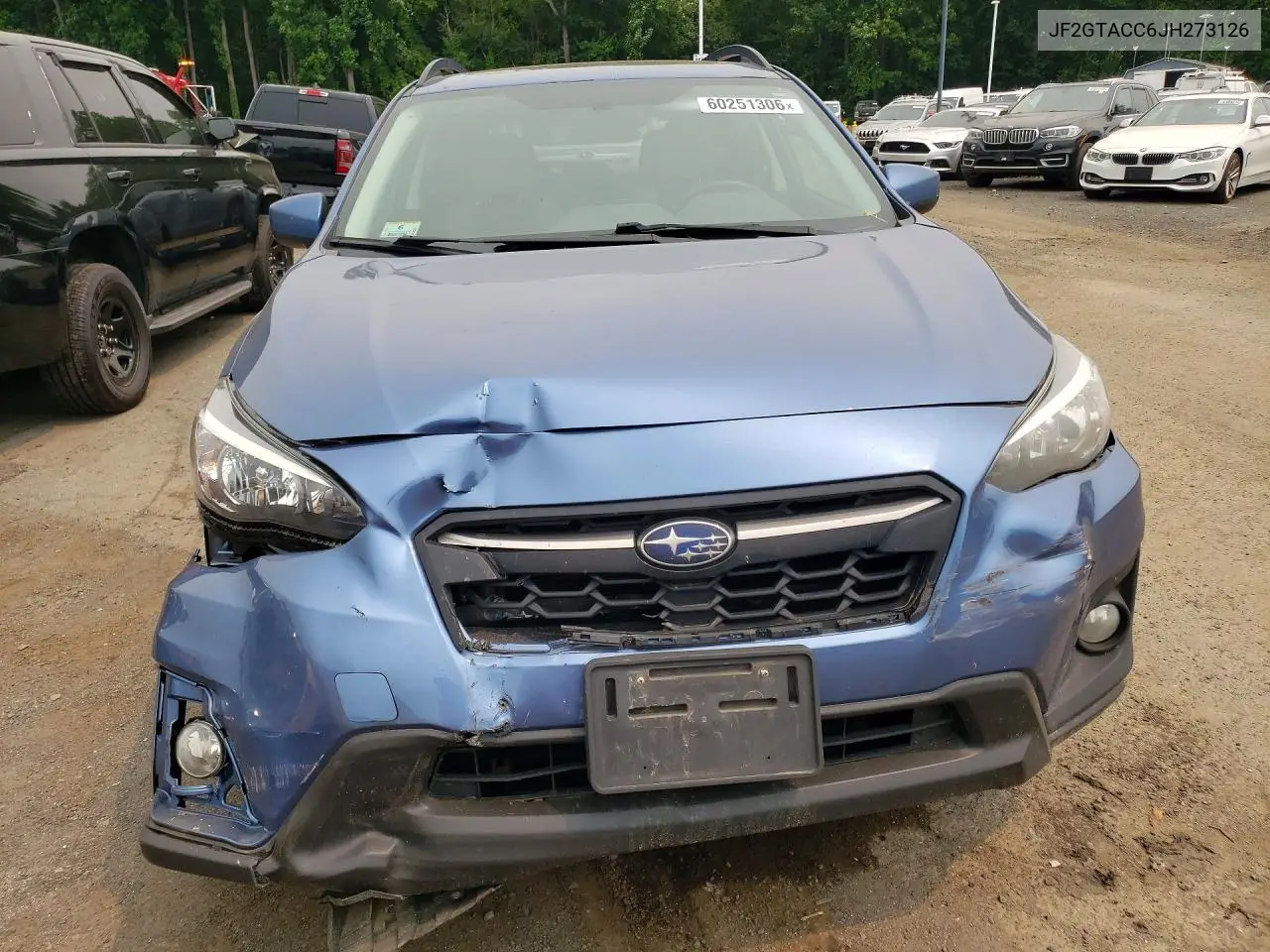 2018 Subaru Crosstrek Premium VIN: JF2GTACC6JH273126 Lot: 60251306