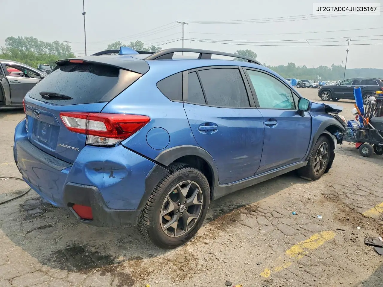 2018 Subaru Crosstrek Premium VIN: JF2GTADC4JH335167 Lot: 61128646