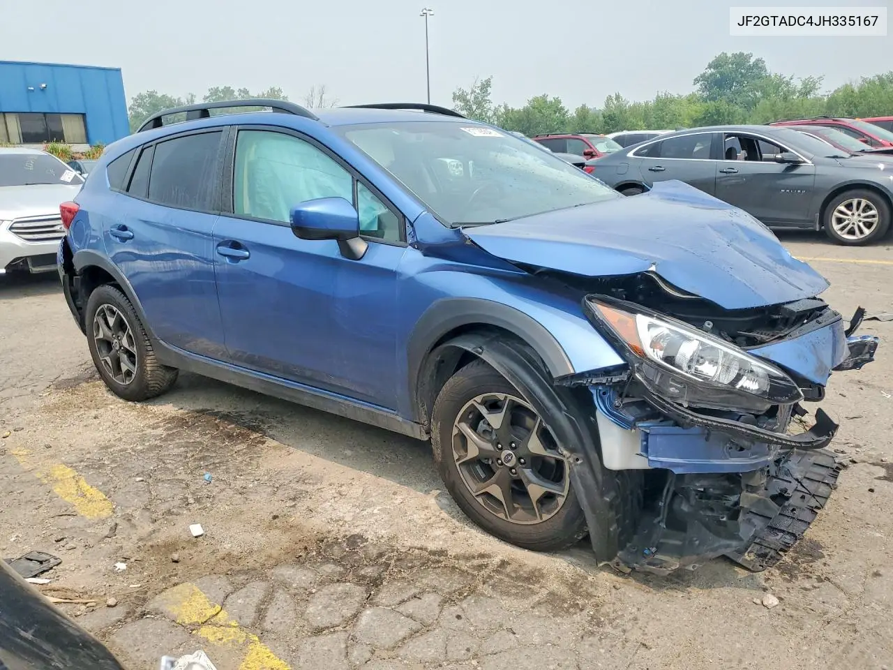 2018 Subaru Crosstrek Premium VIN: JF2GTADC4JH335167 Lot: 61128646