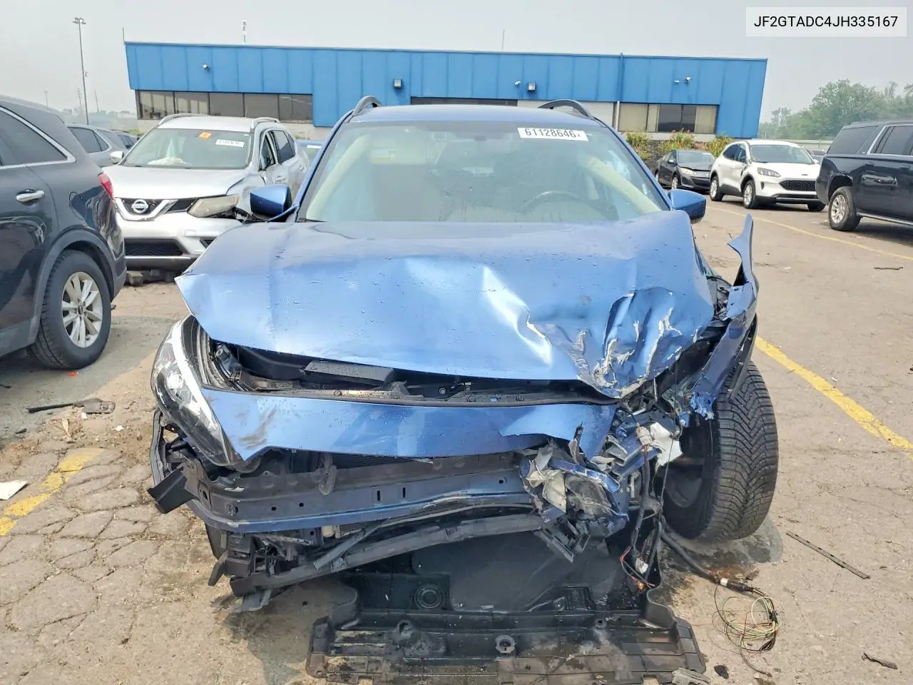 2018 Subaru Crosstrek Premium VIN: JF2GTADC4JH335167 Lot: 61128646
