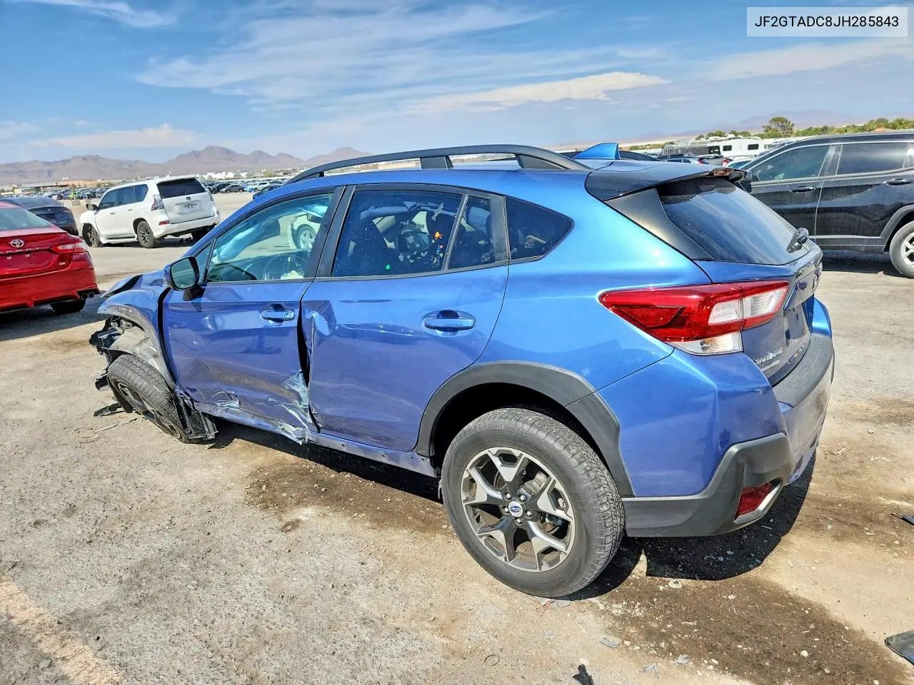 2018 Subaru Crosstrek Premium VIN: JF2GTADC8JH285843 Lot: 61336436