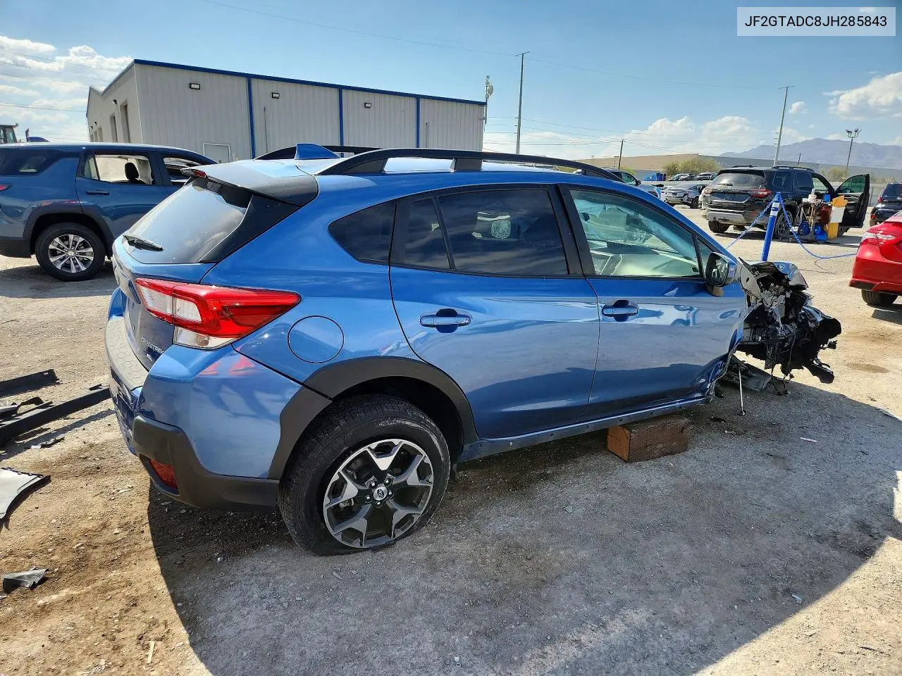 2018 Subaru Crosstrek Premium VIN: JF2GTADC8JH285843 Lot: 61336436