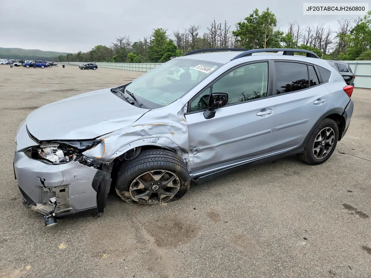 2018 Subaru Crosstrek Premium VIN: JF2GTABC4JH260800 Lot: 61735406