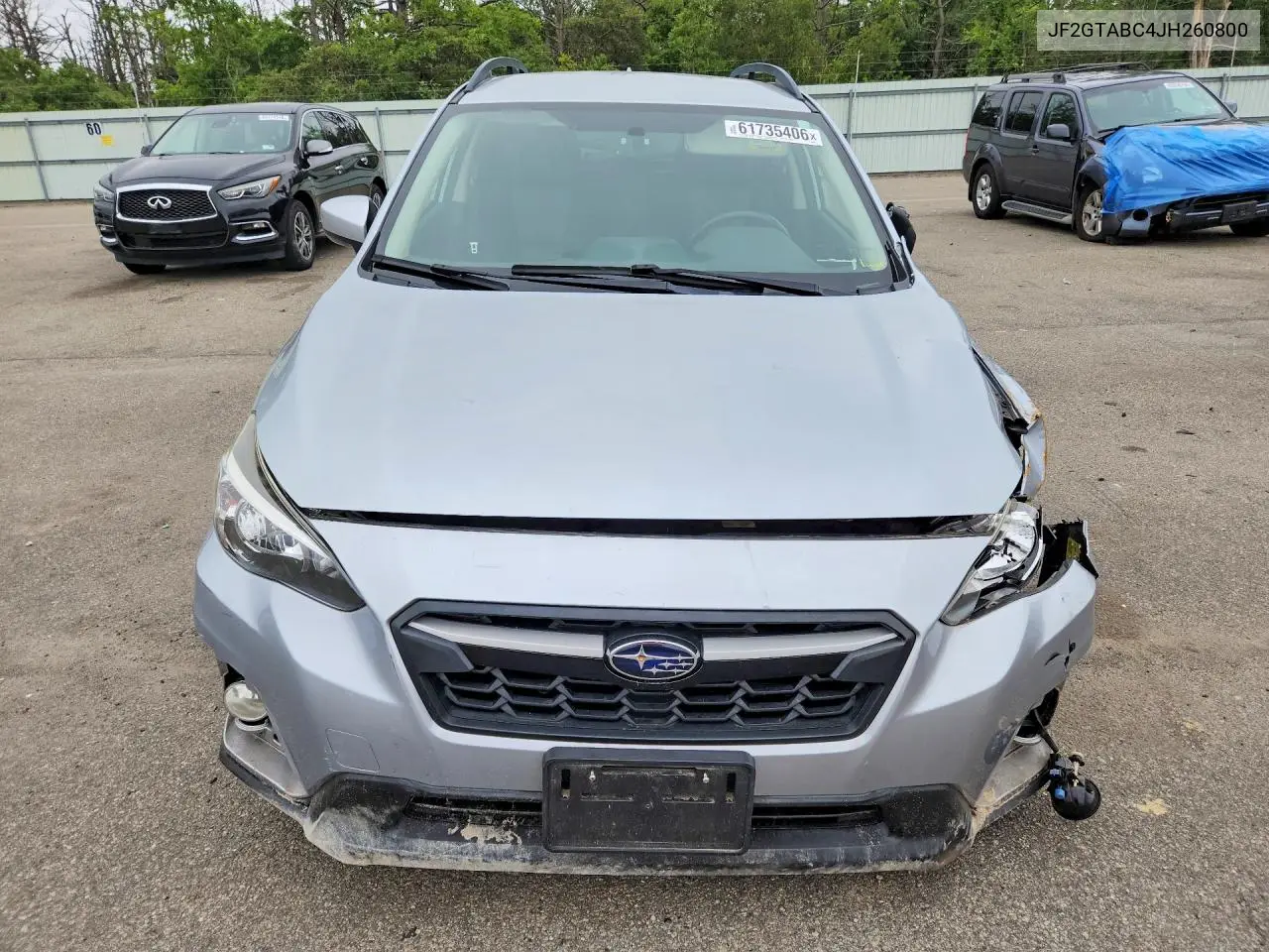 2018 Subaru Crosstrek Premium VIN: JF2GTABC4JH260800 Lot: 61735406