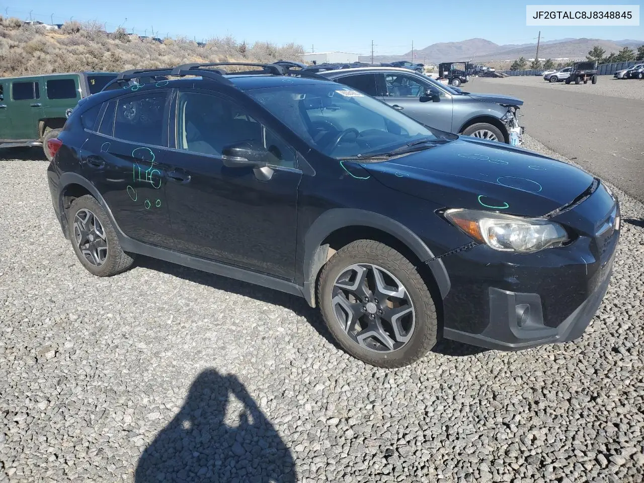JF2GTALC8J8348845 2018 Subaru Crosstrek Limited