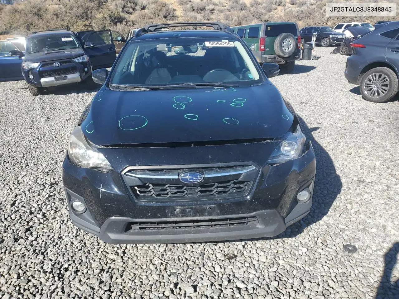 JF2GTALC8J8348845 2018 Subaru Crosstrek Limited