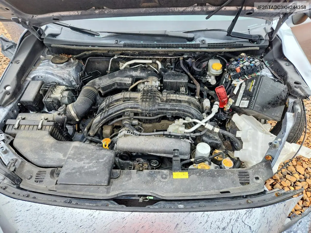 2019 Subaru Crosstrek Premium VIN: JF2GTADC3KH244358 Lot: 56768626