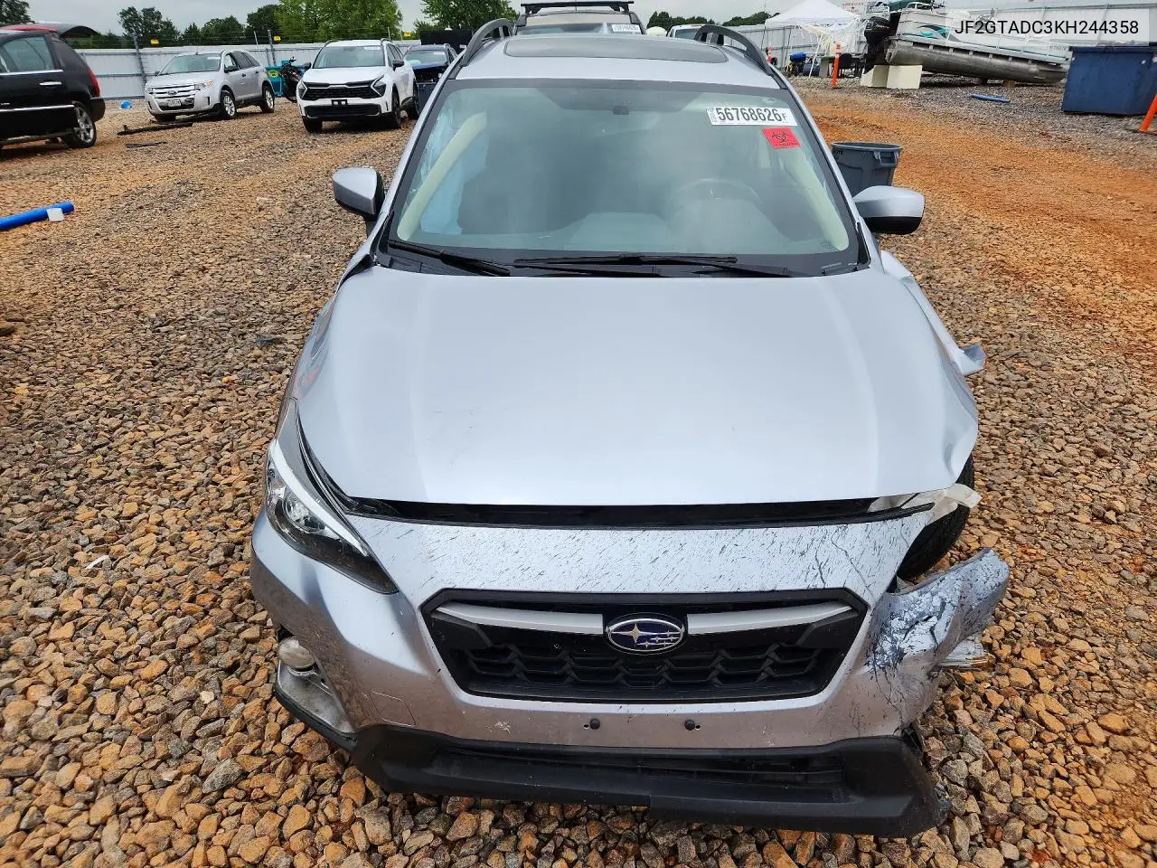 2019 Subaru Crosstrek Premium VIN: JF2GTADC3KH244358 Lot: 56768626