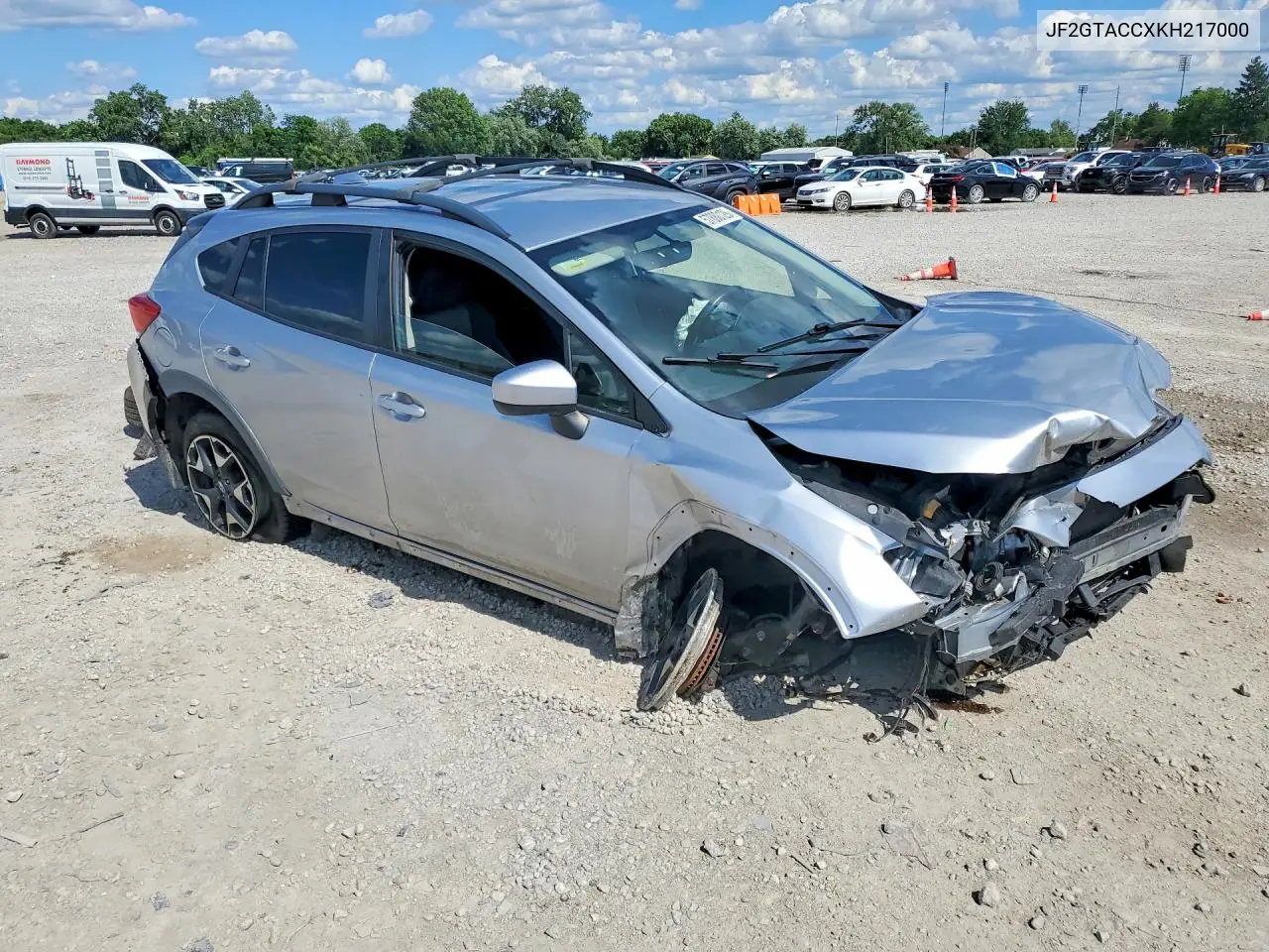 2019 Subaru Crosstrek Premium VIN: JF2GTACCXKH217000 Lot: 57880126