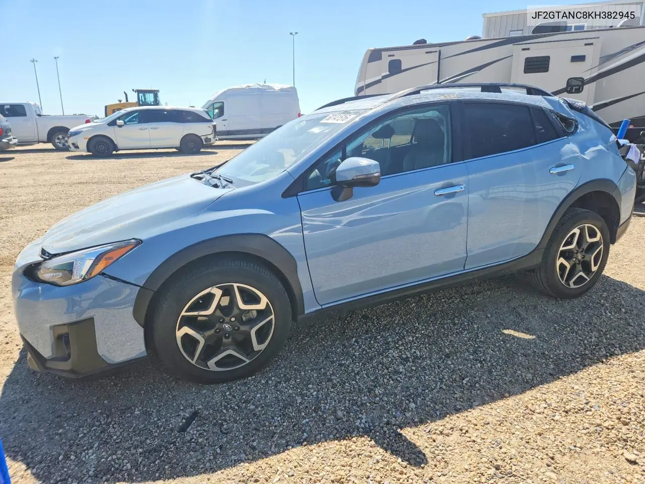 2019 Subaru Crosstrek Limited VIN: JF2GTANC8KH382945 Lot: 60141516