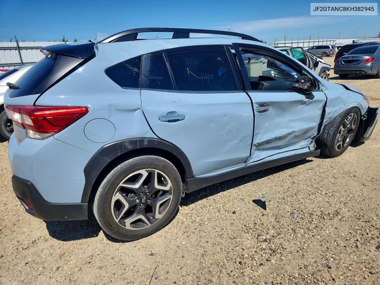 2019 Subaru Crosstrek Limited VIN: JF2GTANC8KH382945 Lot: 60141516