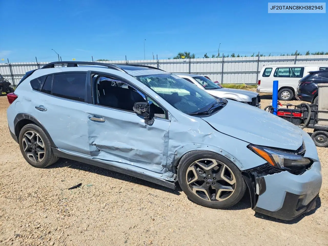 2019 Subaru Crosstrek Limited VIN: JF2GTANC8KH382945 Lot: 60141516