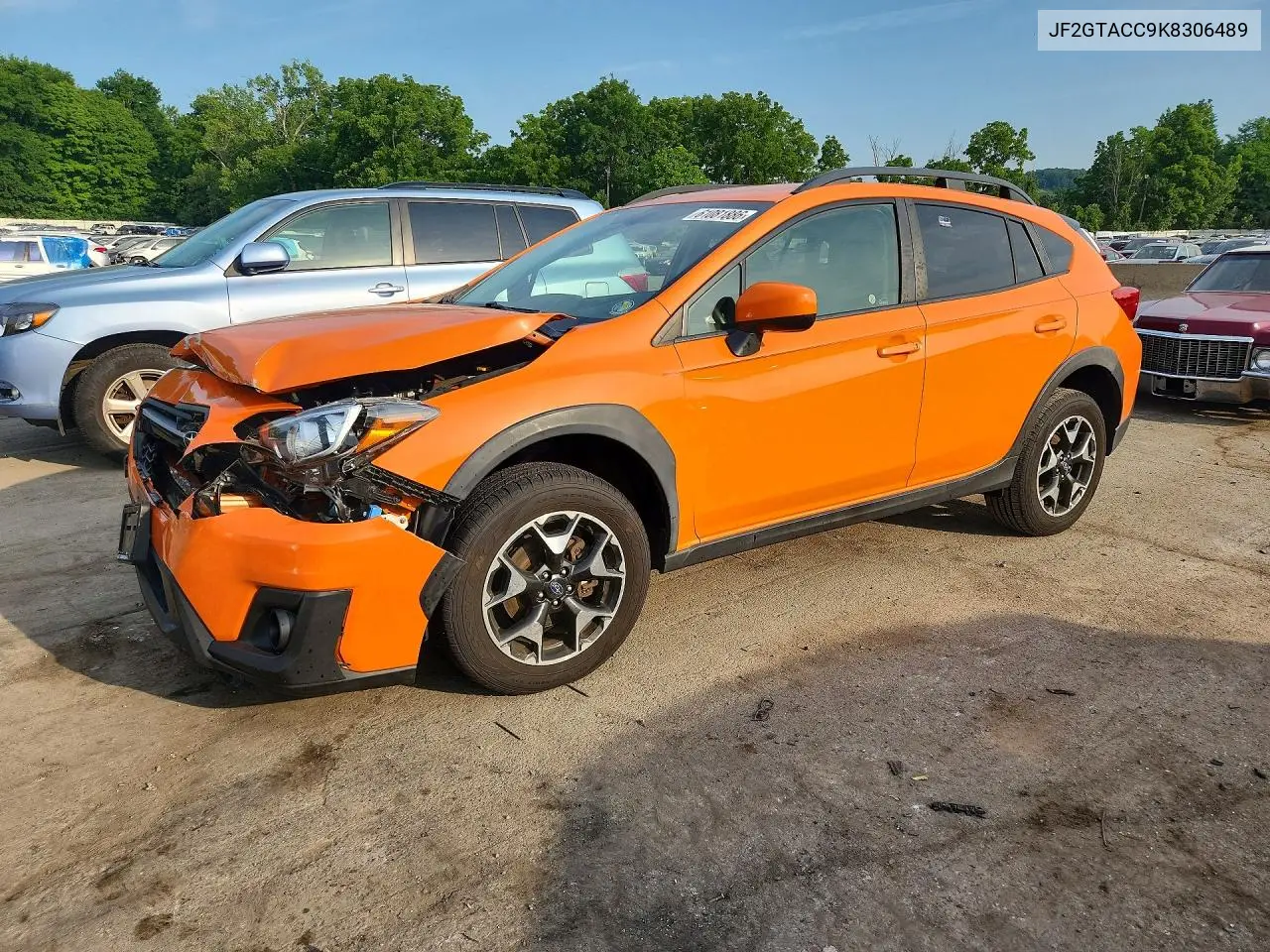 2019 Subaru Crosstrek Premium VIN: JF2GTACC9K8306489 Lot: 61081886