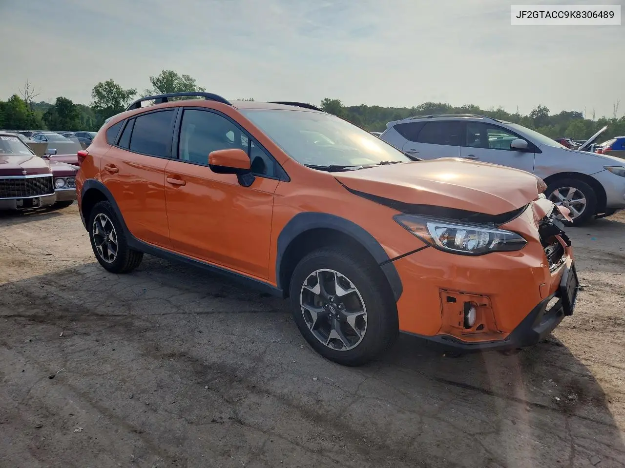 2019 Subaru Crosstrek Premium VIN: JF2GTACC9K8306489 Lot: 61081886