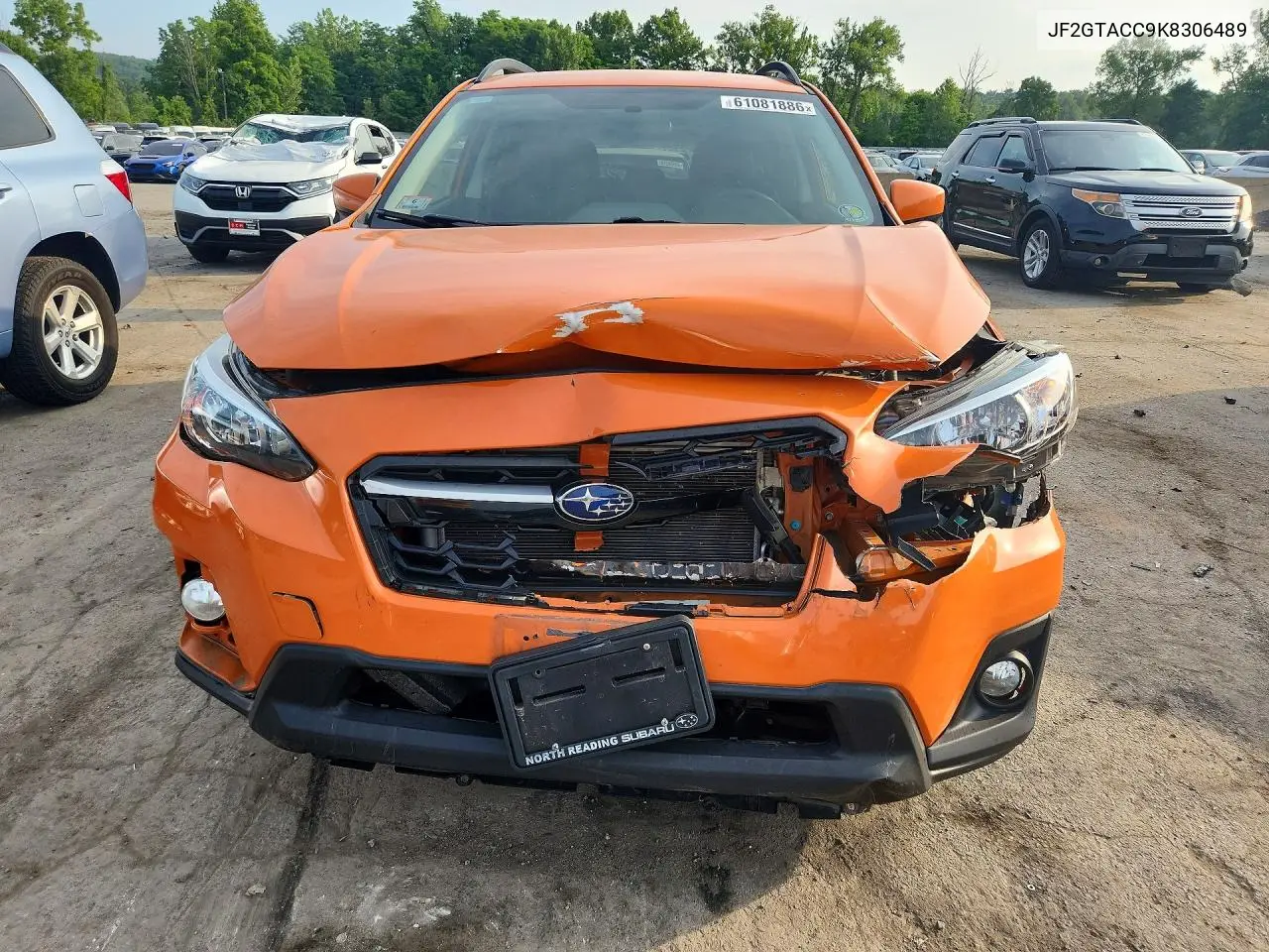2019 Subaru Crosstrek Premium VIN: JF2GTACC9K8306489 Lot: 61081886